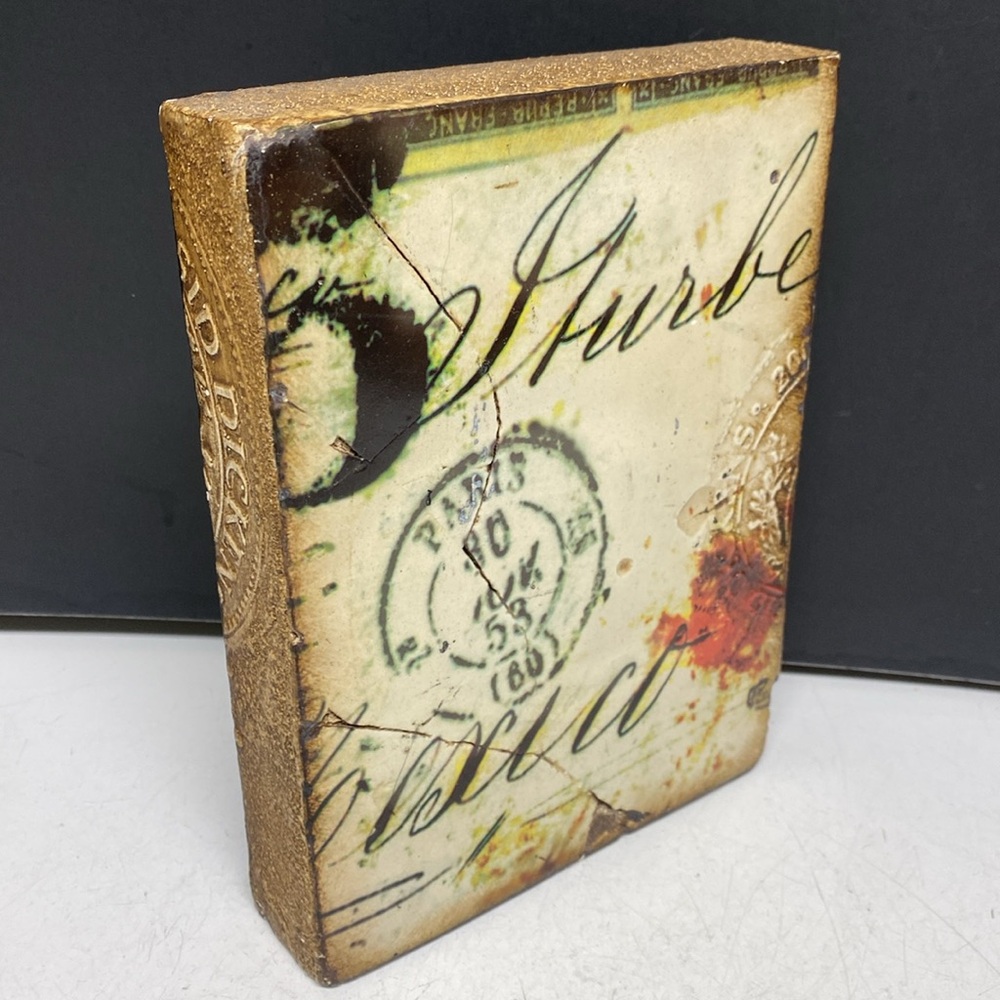 Sid Dickens Postmark Wall Plaque Retired